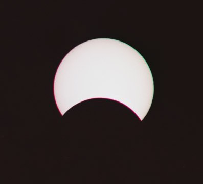 Solar Eclipse, October 3, 2005 - by: Aymen Ibrahem (1/500 second, 500mm Zenith Lens, Kodak 200)