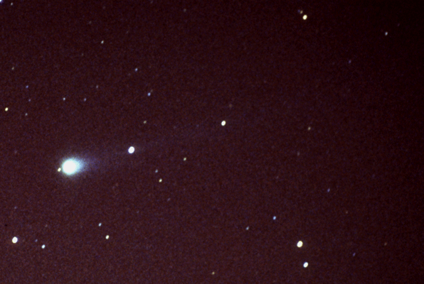 Comet Hyakutake - 1996, taken with 35mm film