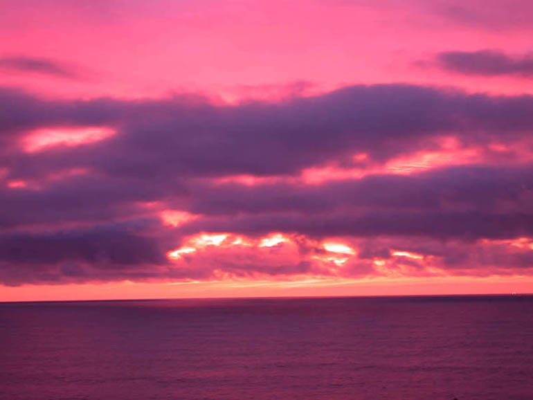 And when its cloudy, Pacifica enjoys some of California's best sunsets