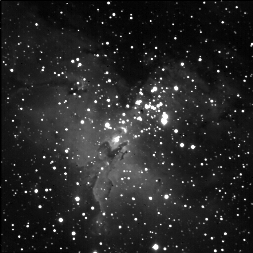 Eagle Nebula by Jim Peterson - Image from New Mexico Sky's 14 inch SCT f11 with Apogee CCD.
