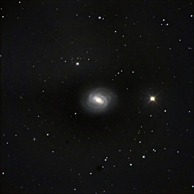 Barred Spiral Galaxy M58