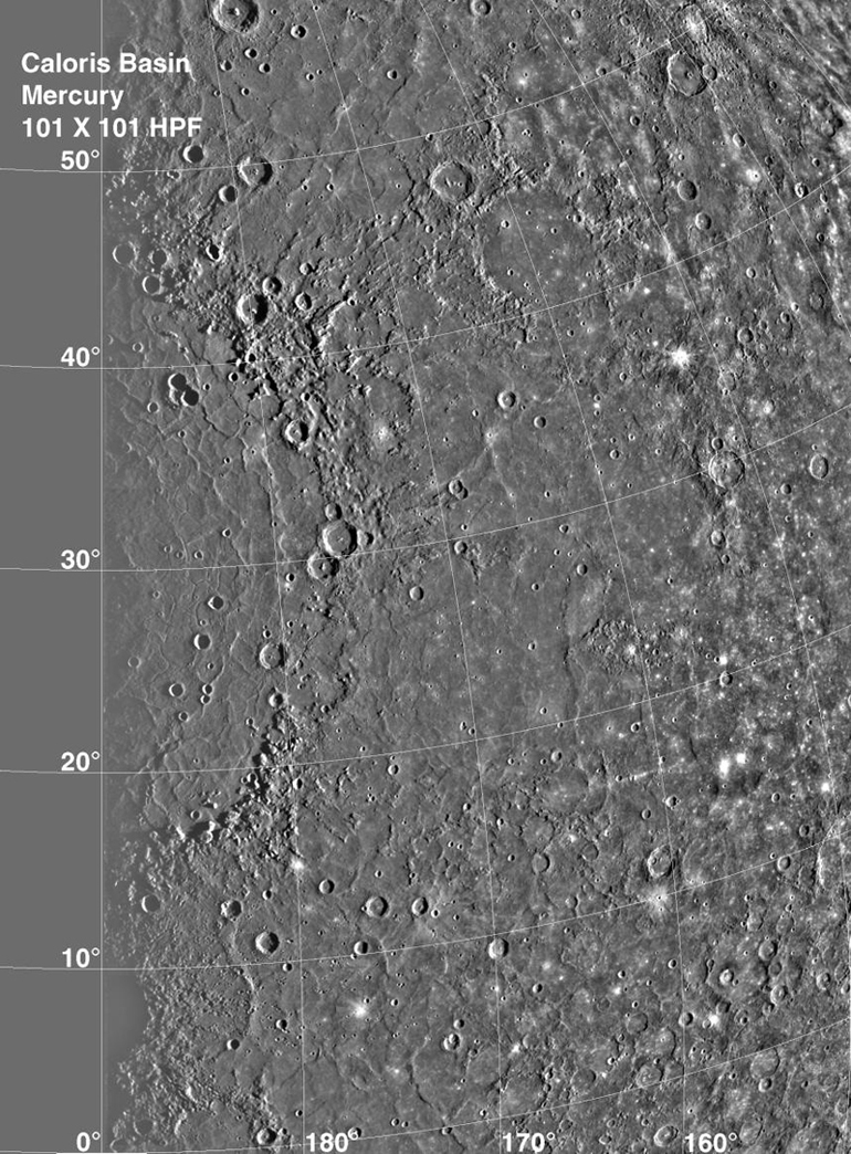 The Caloris Basin - Impact Crater