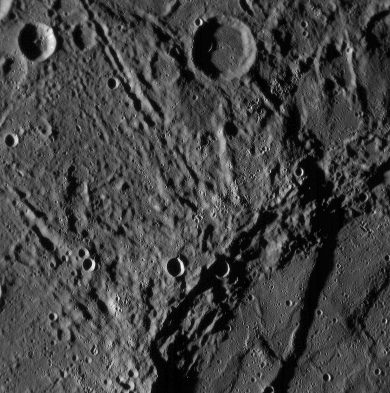 A Previous Unseen Side of Mercury - CloseUp