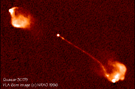 Radio Image of Quasar