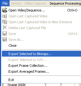 Image Export