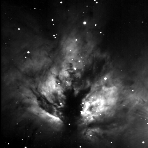 Flame Nebula by Jim Peterson - Image from New Mexico Sky's 14 inch SCT f11 with Apogee CCD.