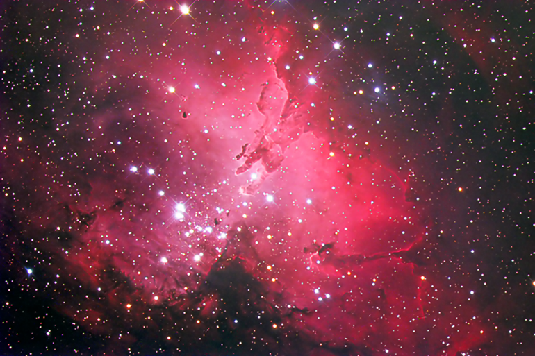 The Eagle Nebula, M16. This is my first full color CCD image. This image is the result of countless hours with PhotoShop CS2.
