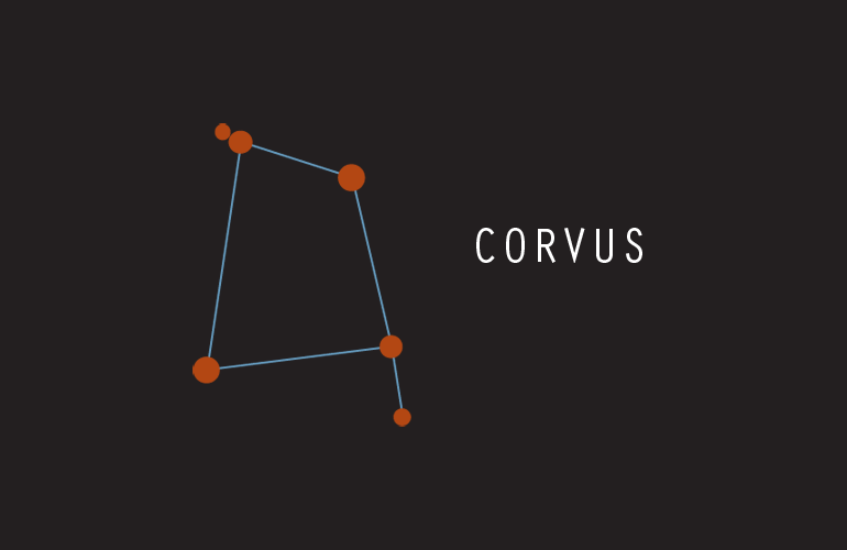Constellations - Corvus (Crow)