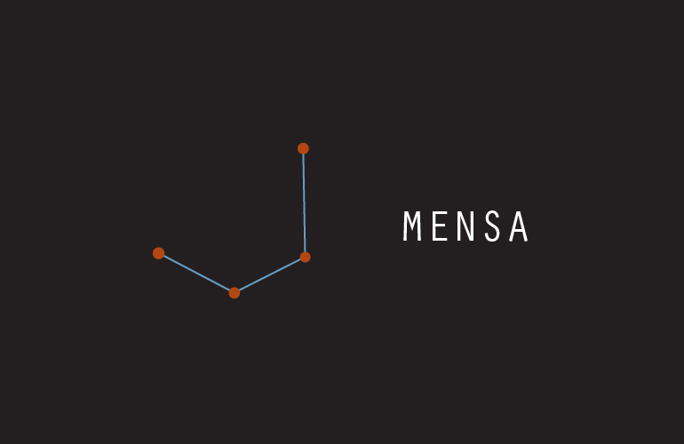 Constellations - Mensa (Table Mountain)