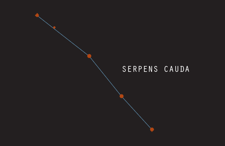 Constellations - Serpens Cauda