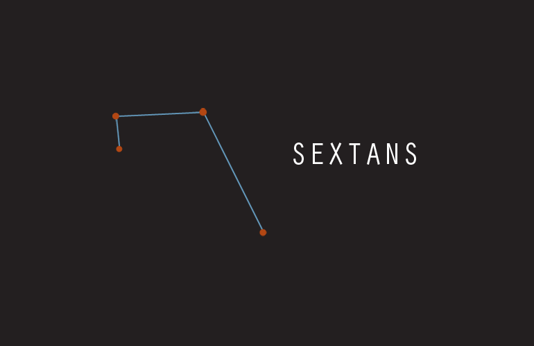 Constellations - Sextans (Sextant)