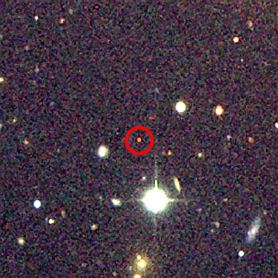 Optical Image of Quasar